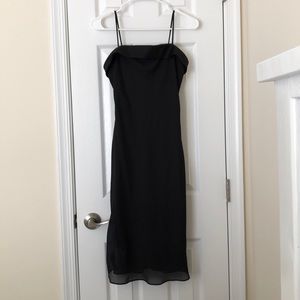 Juniors size 3/4 black cocktail dress
